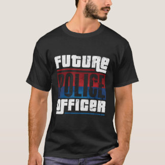 Toekomstige politieagent Funny Cop Gift ACA T-shirt