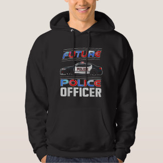Toekomstige politieagent Jongens politieagent kost Hoodie