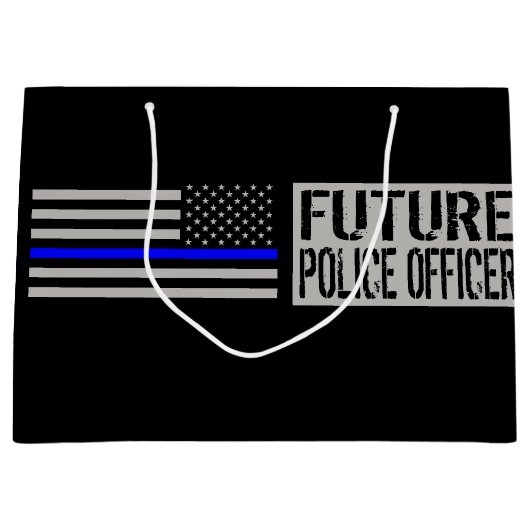 Toekomstige politieambtenaar groot cadeauzakje (Voorkant)