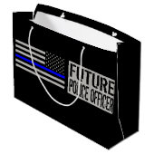 Toekomstige politieambtenaar groot cadeauzakje (Achterkant Gekanteld)