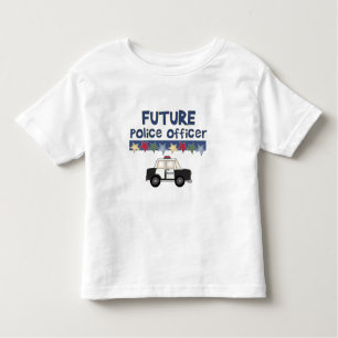 Toekomstige politieambtenaar kinder shirts