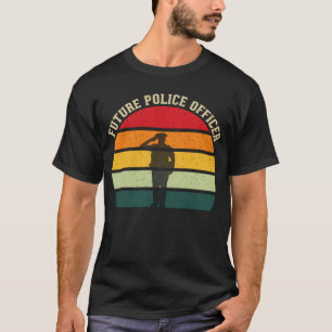 Toekomstige politiemensen Kantoor politie politie T-shirt