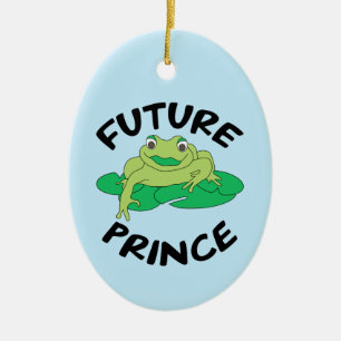 Toekomstige prins keramisch ornament