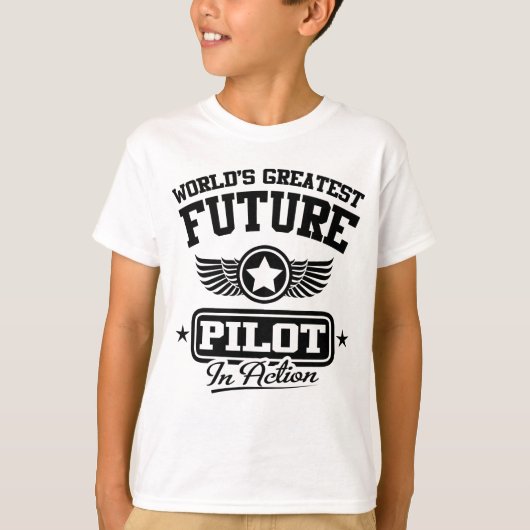 Toekomstige proef in actie t-shirt (Voorkant)