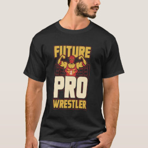 Toekomstige Profworstelaar Ambitieuze Jongere T-shirt