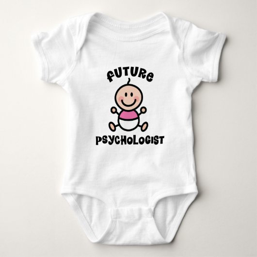Toekomstige psycholoog Baby Gift Romper (Voorkant)
