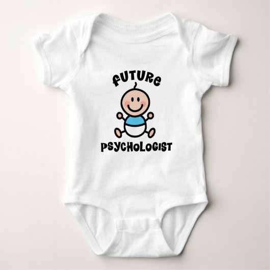Toekomstige psycholoog Baby Gift Romper (Voorkant)
