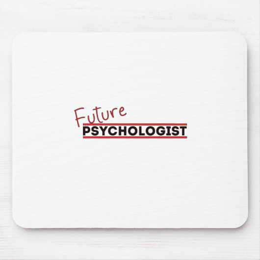 Toekomstige psycholoog muismat (Voorkant)