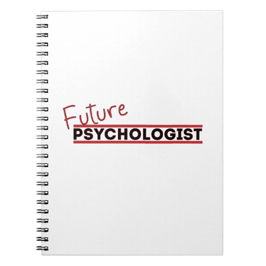 Toekomstige psycholoog notitieboek (Voorkant)