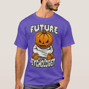 Toekomstige psycholoog psychologie Crazy Halloween T-shirt