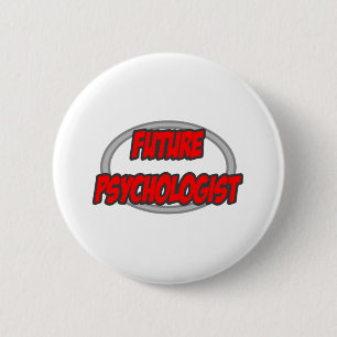 Toekomstige psycholoog ronde button 5,7 cm