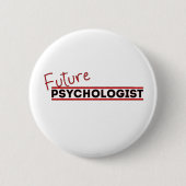 Toekomstige psycholoog ronde button 5,7 cm (Voorkant)