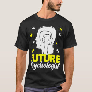 Toekomstige psycholoog School Psychologie Student T-shirt