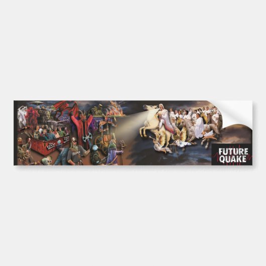 Toekomstige Quake Second Coming Bumpersticker (Voorkant)