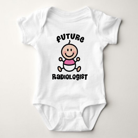 Toekomstige radioloog Baby Gift Romper (Voorkant)