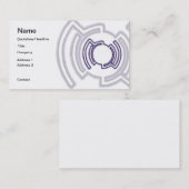 Toekomstige record visitekaartje (Voorkant / Achterkant)