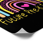 Toekomstige regenboog voor de leraar aan het K Poster (Hoek)