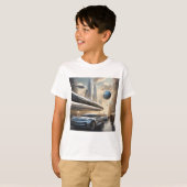 Toekomstige reis: Verken morgen T-shirt (Voorkant volledig)