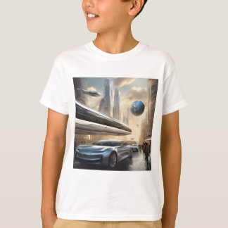 Toekomstige reis: Verken morgen T-shirt