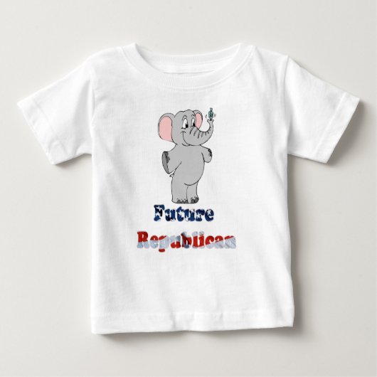 Toekomstige Republikeinse Kinder T-Shirt (Voorkant)