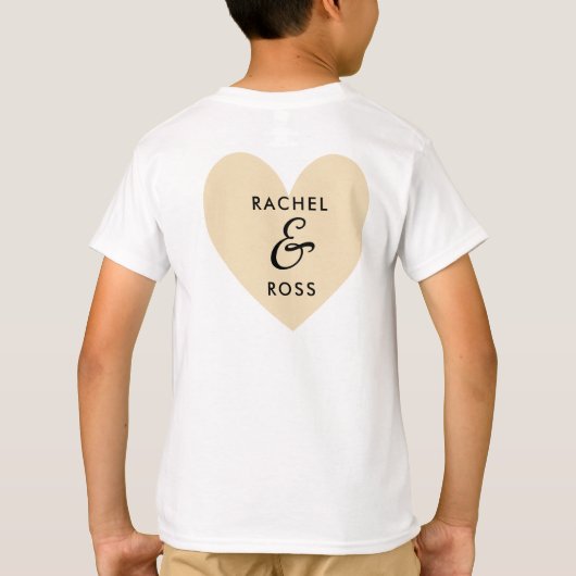 Toekomstige Ring Bearer T-shirt (Achterkant)