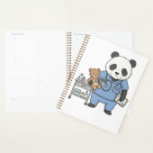 Toekomstige RN Panda: Schattige Geneeskunde Studen Planner (Display)