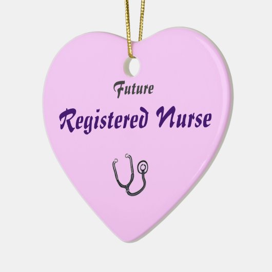 Toekomstige RN-versiering Keramisch Ornament (Links)