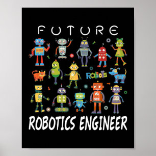 Toekomstige Robotica-technicus Funny  Poster