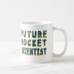 Toekomstige Rocket Scientist in 3D Koffiemok