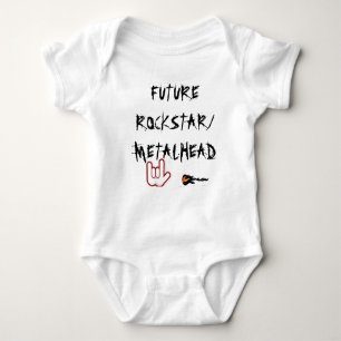 TOEKOMSTIGE ROCKSTAR/METALHEAD ROMPER
