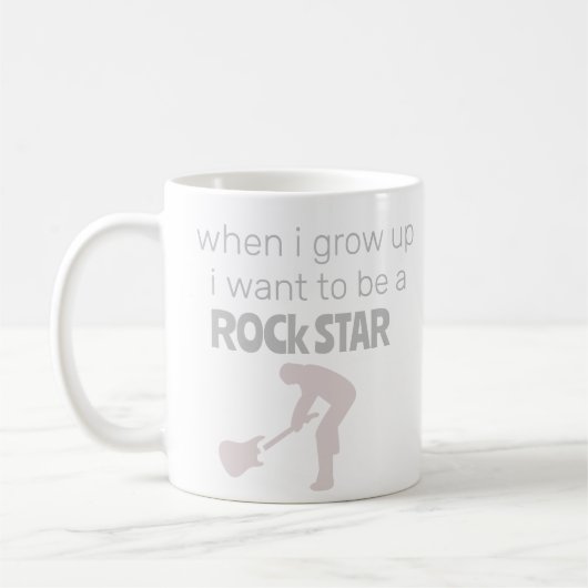Toekomstige Rockster Koffiemok (Links)