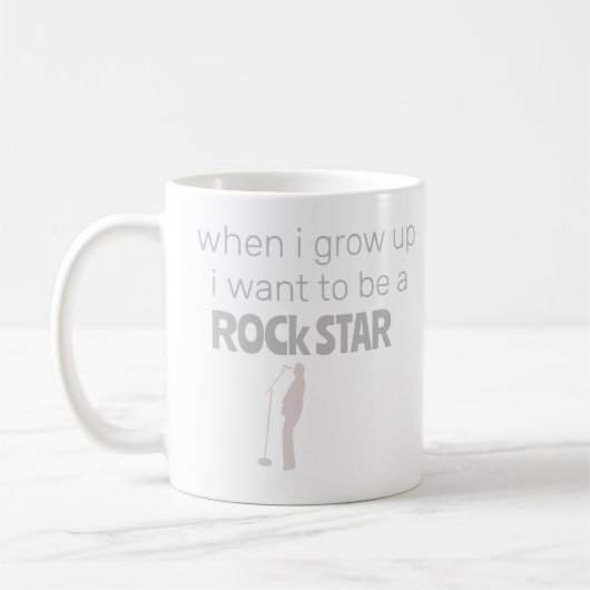 Toekomstige Rockster Koffiemok (Links)