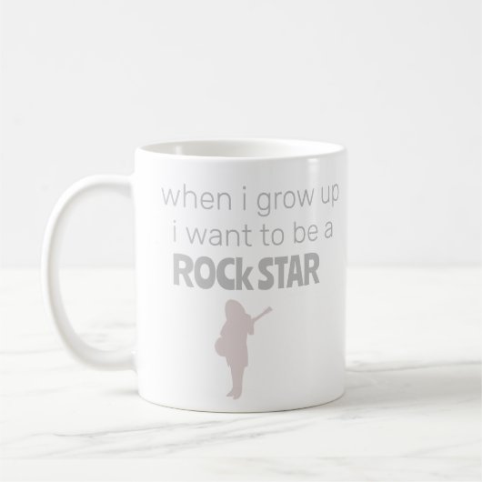 Toekomstige Rockster Koffiemok (Links)
