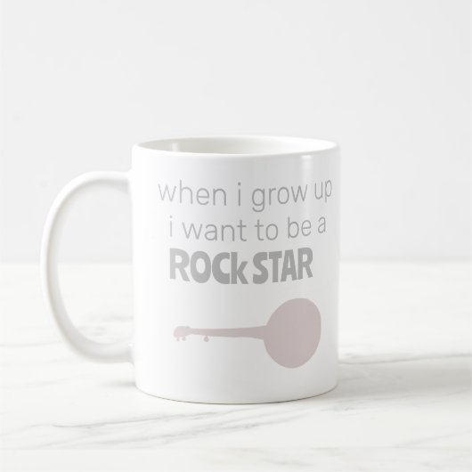 Toekomstige Rockster Koffiemok (Links)