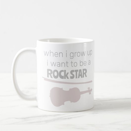 Toekomstige Rockster Koffiemok (Links)
