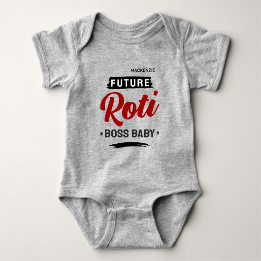 Toekomstige Roti Baas Baby Romper (Voorkant)