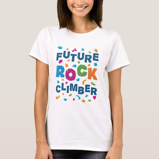 Toekomstige rottenklimmer, rottend t-shirt (Voorkant)