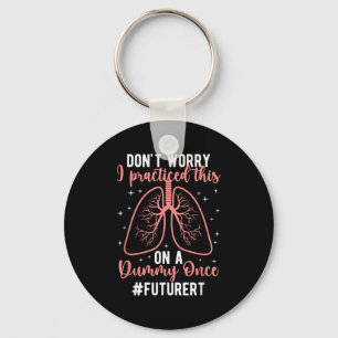 Toekomstige RT student Funny Respiratory Therapist Sleutelhanger