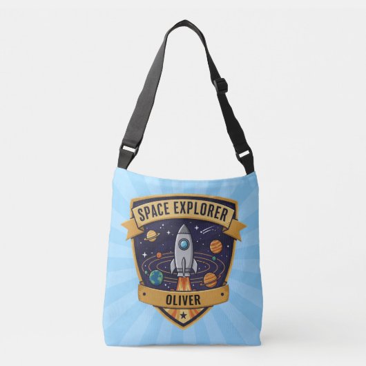 Toekomstige Ruimte Verkenner Crossbody Tas (Voorkant)