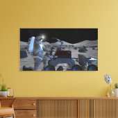 Toekomstige ruimteverkenningsmissies 10 canvas afdruk (Insitu (Woonkamer))