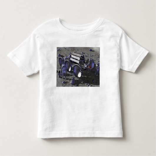 Toekomstige ruimteverkenningsmissies 10 kinder shirts (Voorkant)
