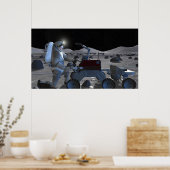 Toekomstige ruimteverkenningsmissies 10 poster (Keuken)