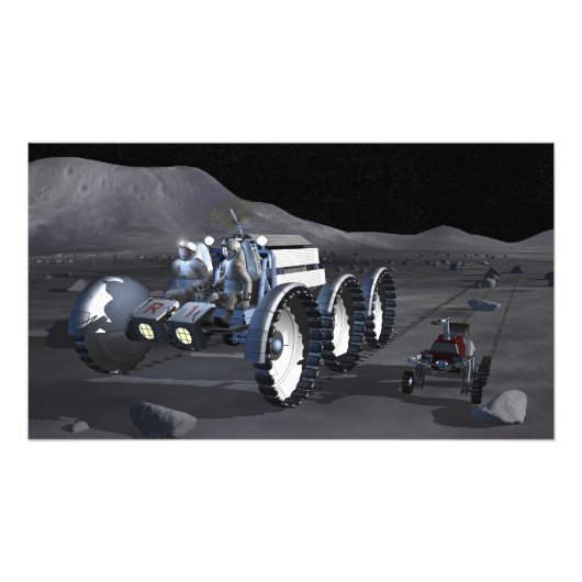 Toekomstige ruimteverkenningsmissies 11 foto afdruk (Voorkant)