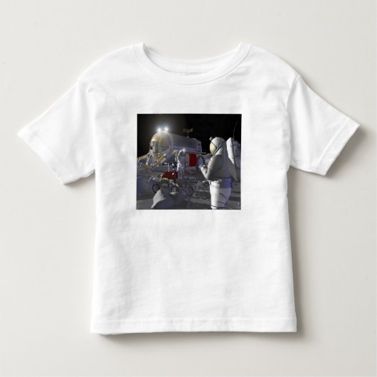 Toekomstige ruimteverkenningsmissies 11 kinder shirts (Voorkant)