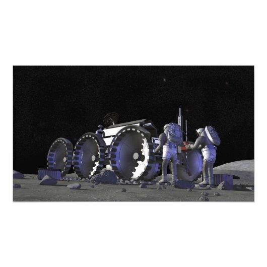 Toekomstige ruimteverkenningsmissies 12 foto afdruk (Voorkant)