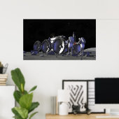 Toekomstige ruimteverkenningsmissies 12 poster (Thuiskantoor)