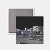 Toekomstige ruimteverkenningsmissies 13 magneet (Voorkant / Achterkant)