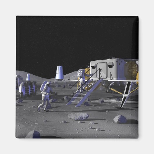 Toekomstige ruimteverkenningsmissies 13 magneet (Voorkant)