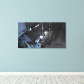 Toekomstige ruimteverkenningsmissies 6 canvas afdruk (Insitu (Houten vloer))