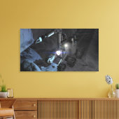 Toekomstige ruimteverkenningsmissies 6 canvas afdruk (Insitu (Woonkamer))